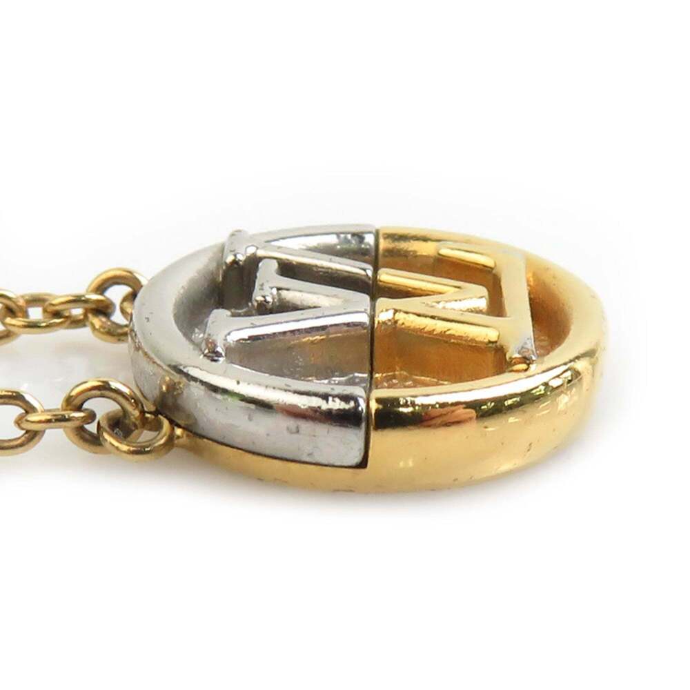 LOUIS VUITTON Gold Necklace - Picture 3 of 5